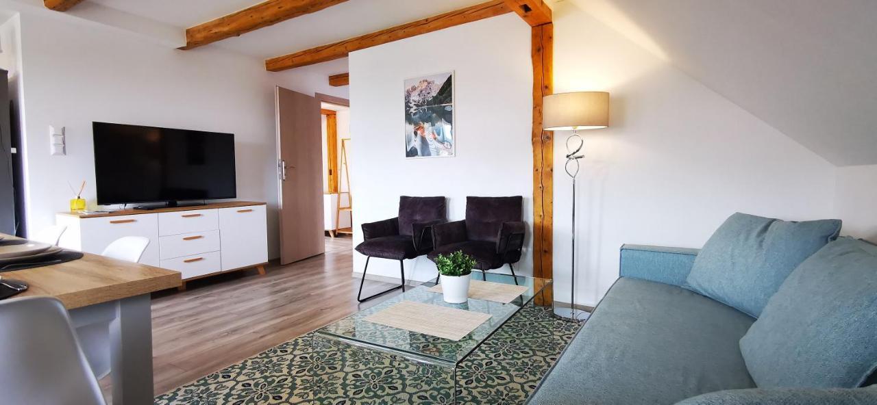 Klimatyczny Apartament Nr 8 Z Widokiem Na Gory Sowie Белява Экстерьер фото