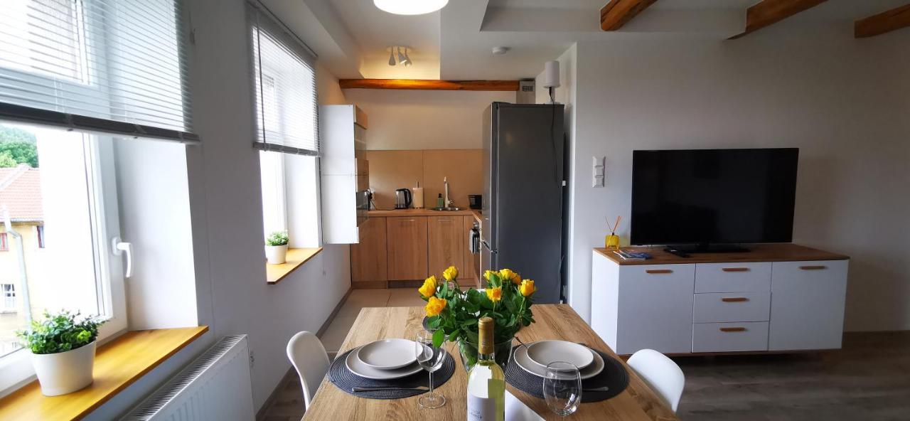 Klimatyczny Apartament Nr 8 Z Widokiem Na Gory Sowie Белява Экстерьер фото