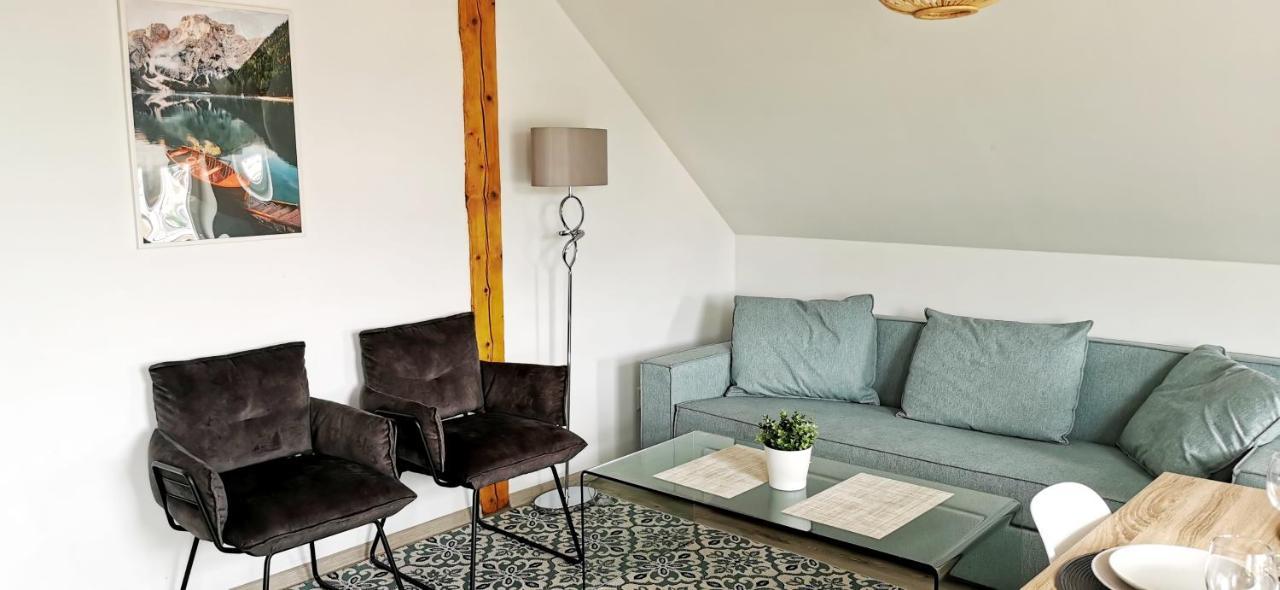 Klimatyczny Apartament Nr 8 Z Widokiem Na Gory Sowie Белява Экстерьер фото