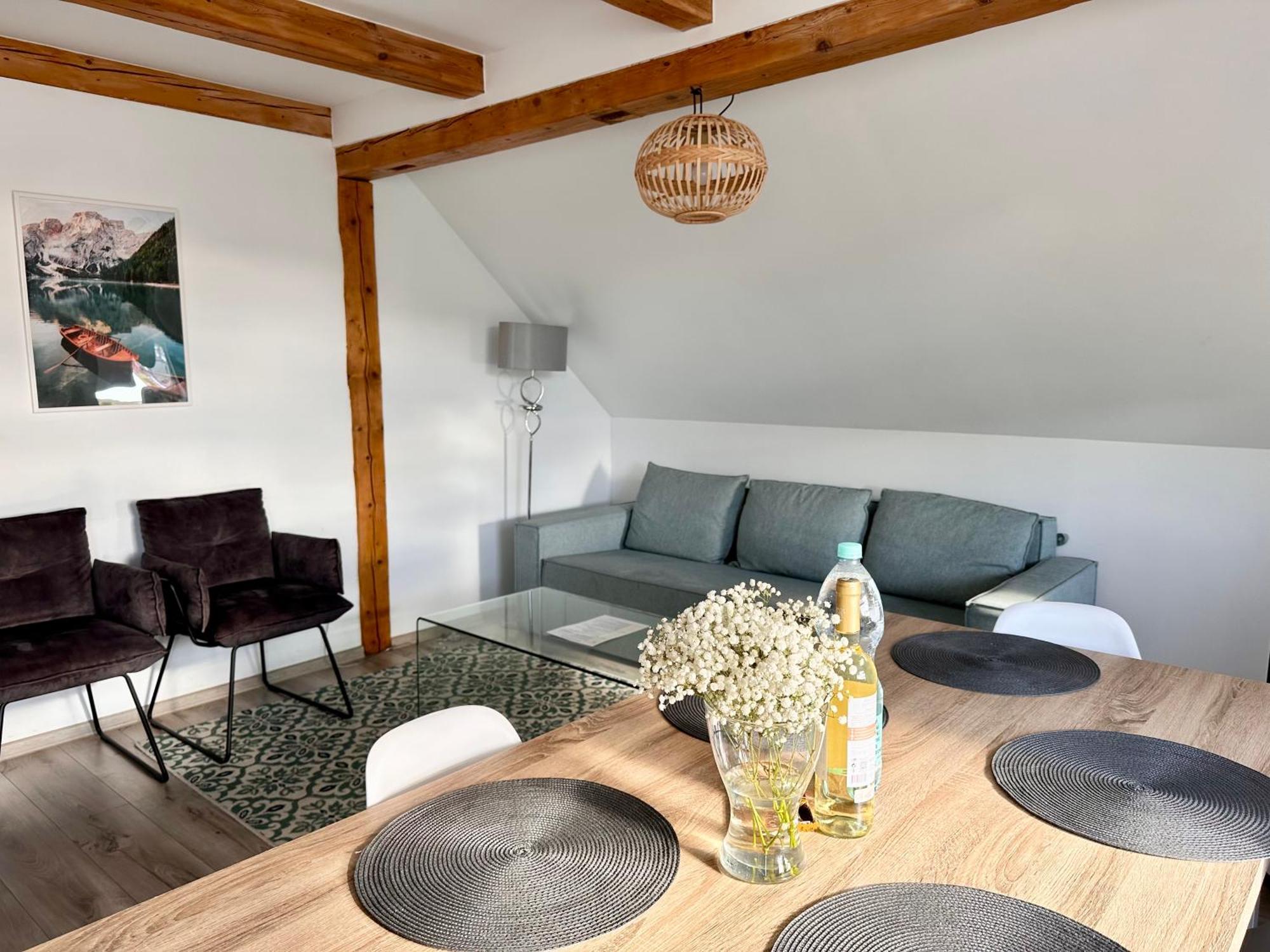 Klimatyczny Apartament Nr 8 Z Widokiem Na Gory Sowie Белява Экстерьер фото